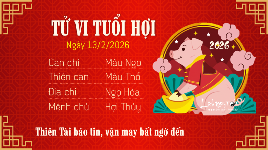 Tu vi hang ngay 1322026 - Hoi