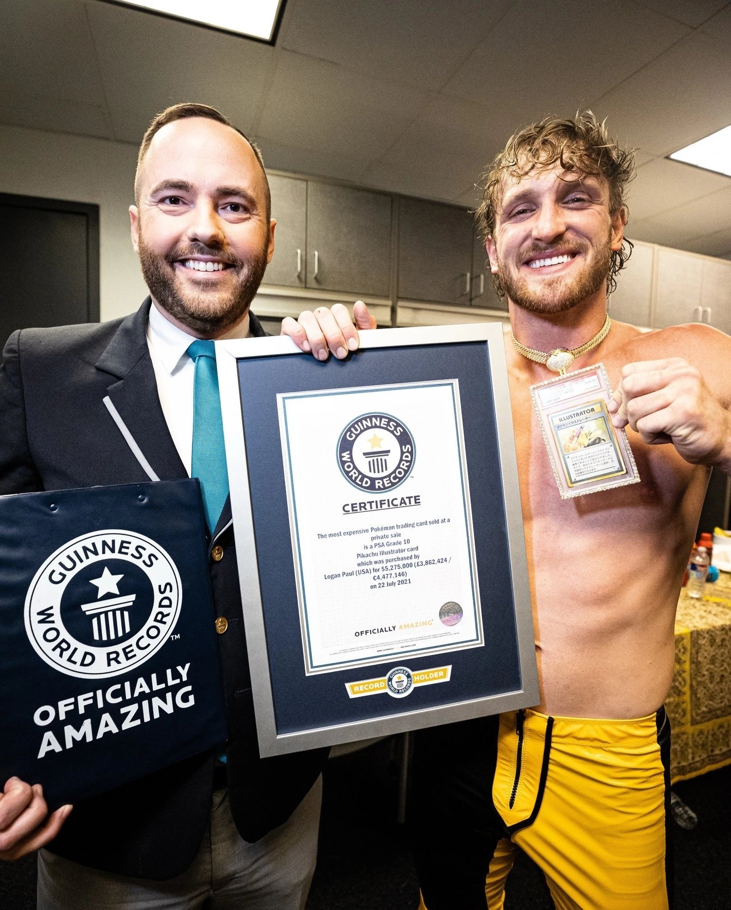 ky luc, the, Pokemon, Logan Paul, Pikachu Illustrator anh 1