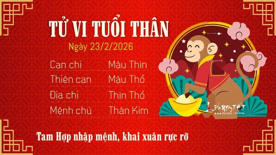 9 Tu vi hang ngay 23-2-2026 - Than