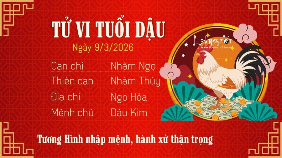 10 Tu vi hang ngay 9-3-2026 - Dau