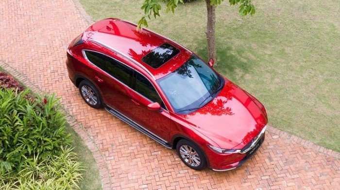 Mazda CX-8 giảm giá lăn bánh giữa tháng 2/2026 rẻ bậc nhất phân khúc cỡ D, đại chiến Ford Everest ảnh 3