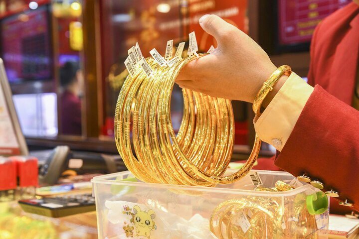 Giá vàng hôm nay hồi phục nhẹ. (Ảnh: Công Hiếu).