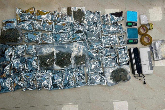 Số ma túy trong vụ án bị thu giữ. Ảnh: Thành Huynh
