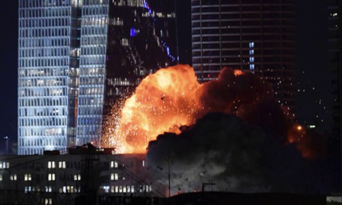 Iran trút “mưa” tên lửa tấn công trả đũa Israel