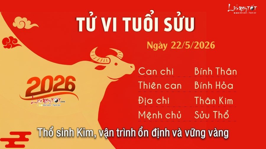 2 Tu vi hang ngay 22-5-2026 - Suu