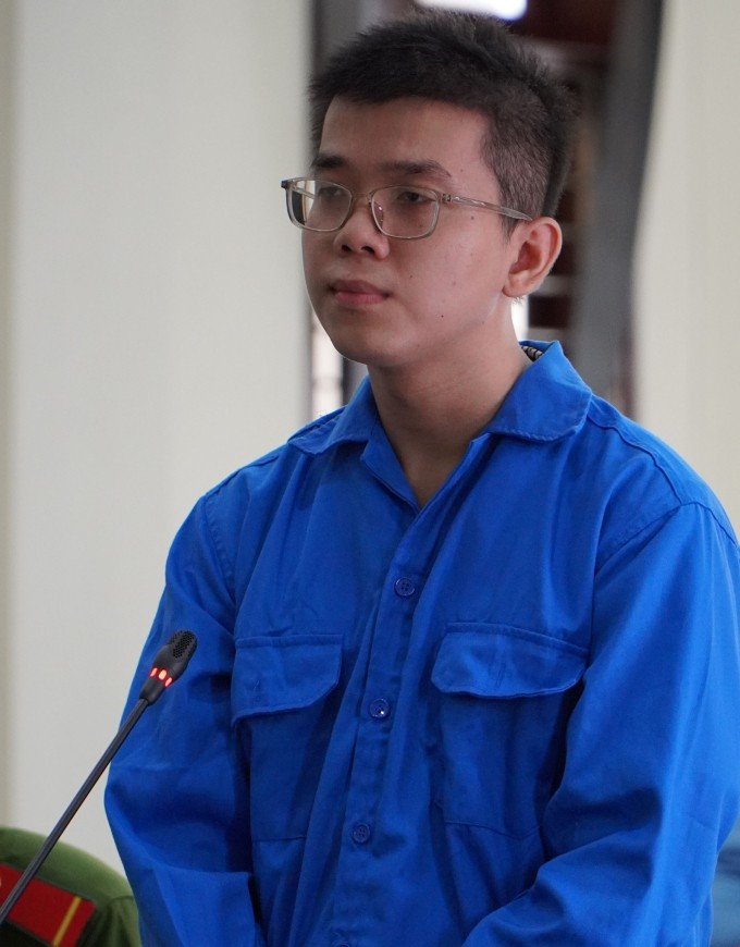 Trần Văn Quý tại tòa. Ảnh: Hoàng Nam