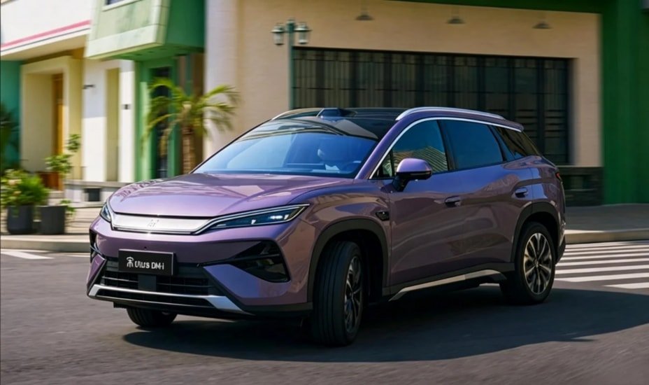 Ngoại thất xe BYD Song Ultra DM-i vừa ra mắt với thiết kế hiện đại