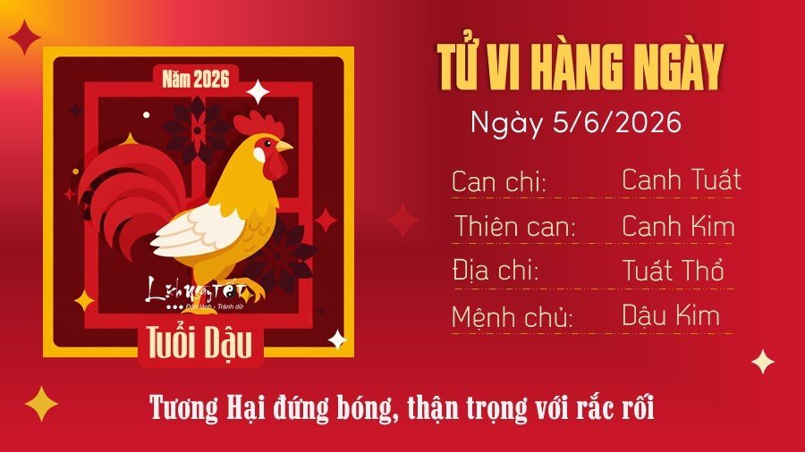 10 Tu vi hang ngay 5-6-2026 - Dau