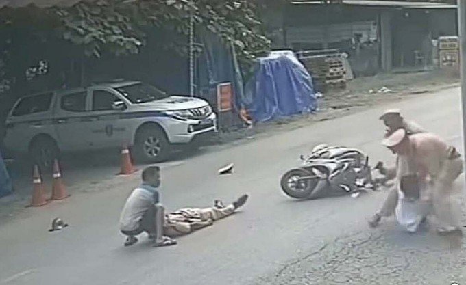 Hiện trường xảy ra sự việc. Ảnh: Công an cung cấp