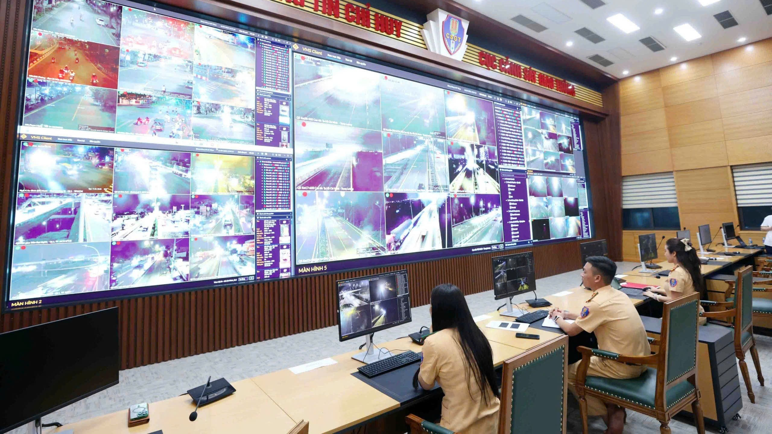 Cận cảnh Trung tâm xử phạt giao thông bằng AI của Cục CSGT