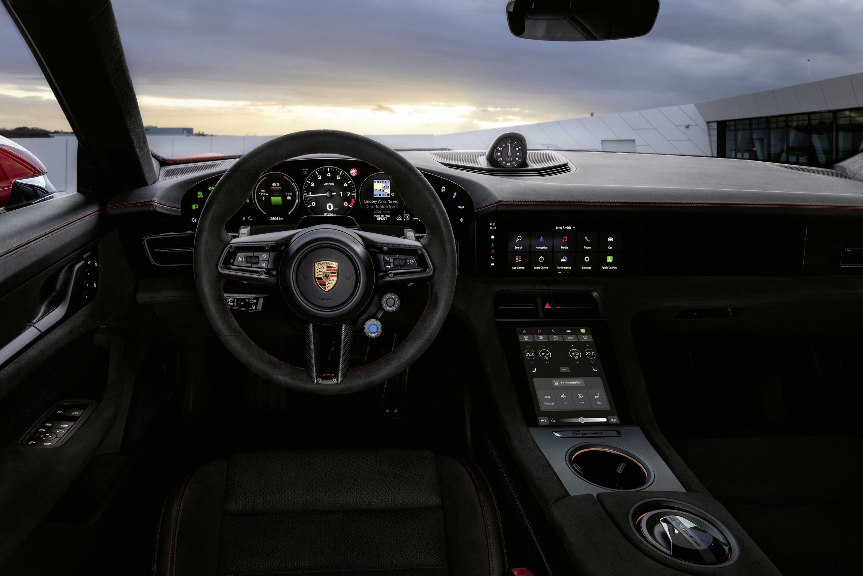 Model Year 2027 Porsche Taycan updates: E-Shift with virtual gears - Porsche Newsroom USA