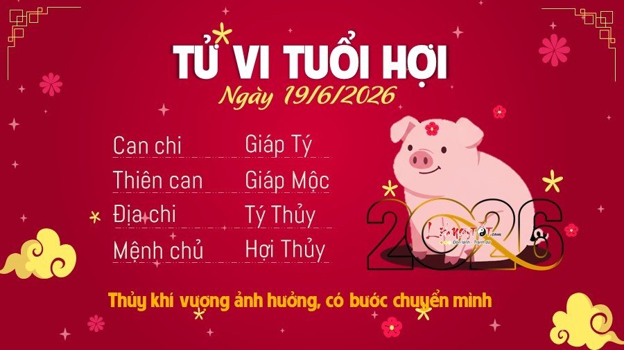 12 Tu vi hang ngay 19-6-2026 - Hoi