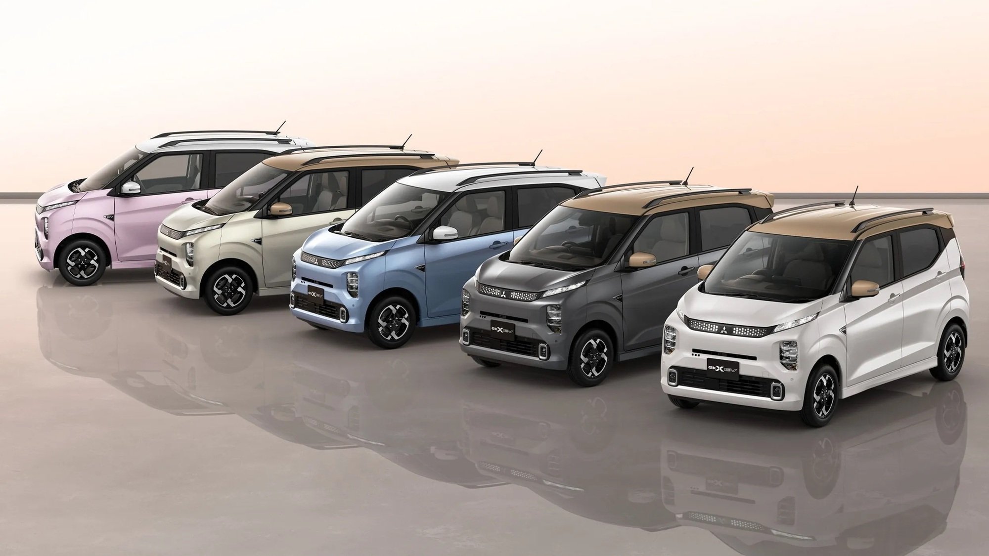 Mitsubishi eK X EV 2026 ra mắt: Thiết kế như tiểu Xpander, thêm tiện nghi bên trong