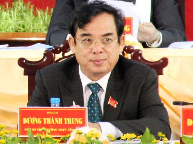 Ông Dương Thành Trung được bầu làm Chủ tịch UBND tỉnh Bạc Liêu