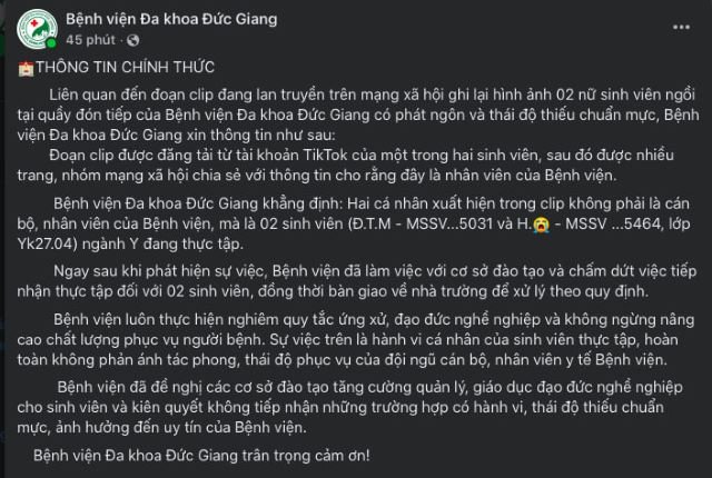 27-1785139348-dien-bien-moi-vu-2-nu-sinh-y-khoa-livestream-o-bv-duc-giang-xuat-hien-tai-khoan-thach-thuc-thuc-hu-ra-sao