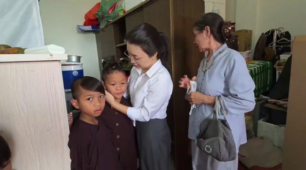 nguoi danh be trai tai chua bau phu tho duoc xac dinh la phat tu lam cong qua hinh anh 2