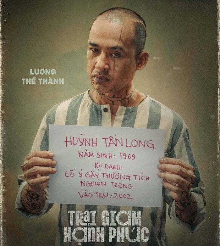 Lương Thế Thành xuất hiện với tạo hình hoàn toàn khác vẻ ngoài quen thuộc. Ảnh: NSX