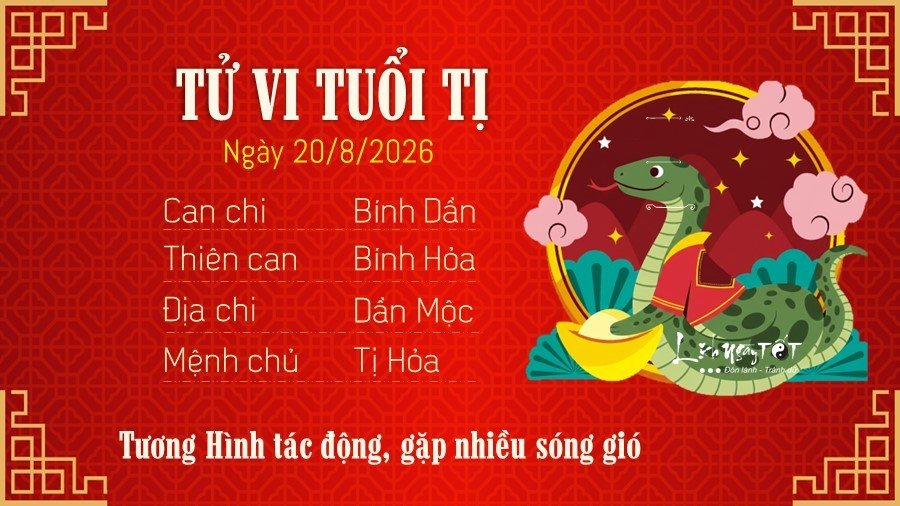 6 Tu vi hang ngay 20-8-2026 - Ti