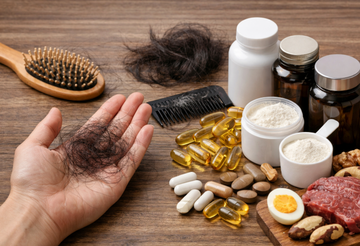 7 loại thực phẩm chức năng hỗ trợ mọc tóc, giảm rụng tóc