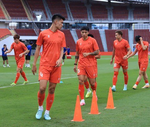Đinh Quang Kiệt sẽ đóng vai trò quan trọng ở hàng phòng ngự của U20 Việt Nam