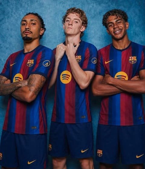 Việc Barca không mua được Julian Alvarez đã vô tình giúp HLV Flick tìm ra phép cộng mới cho hàng công. Ảnh: Facebook