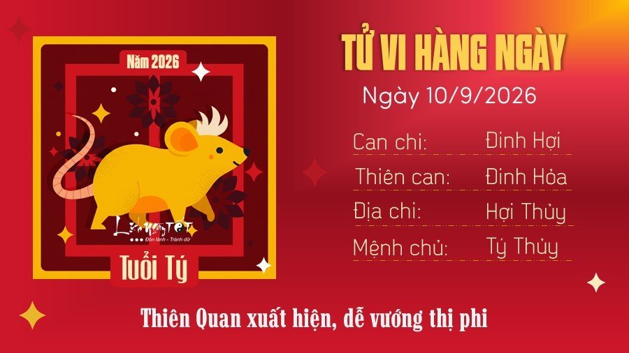 1 Tu vi hang ngay 10-9-2026 - Ty