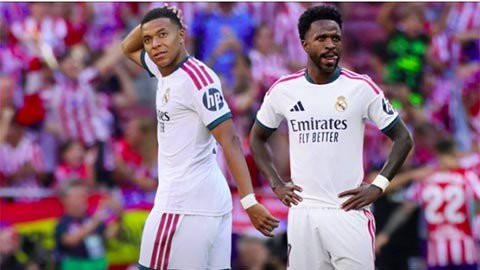 Mbappe và Vinicius giẫm chân lên nhau tại Real