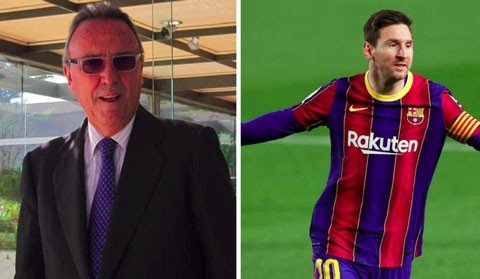 Messi bị cựu chủ tịch Barca, Joan Gaspart công kích