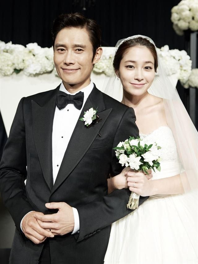 Actors Lee Byung-hun and Lee Min-jung / Courtesy of BH Entertainment