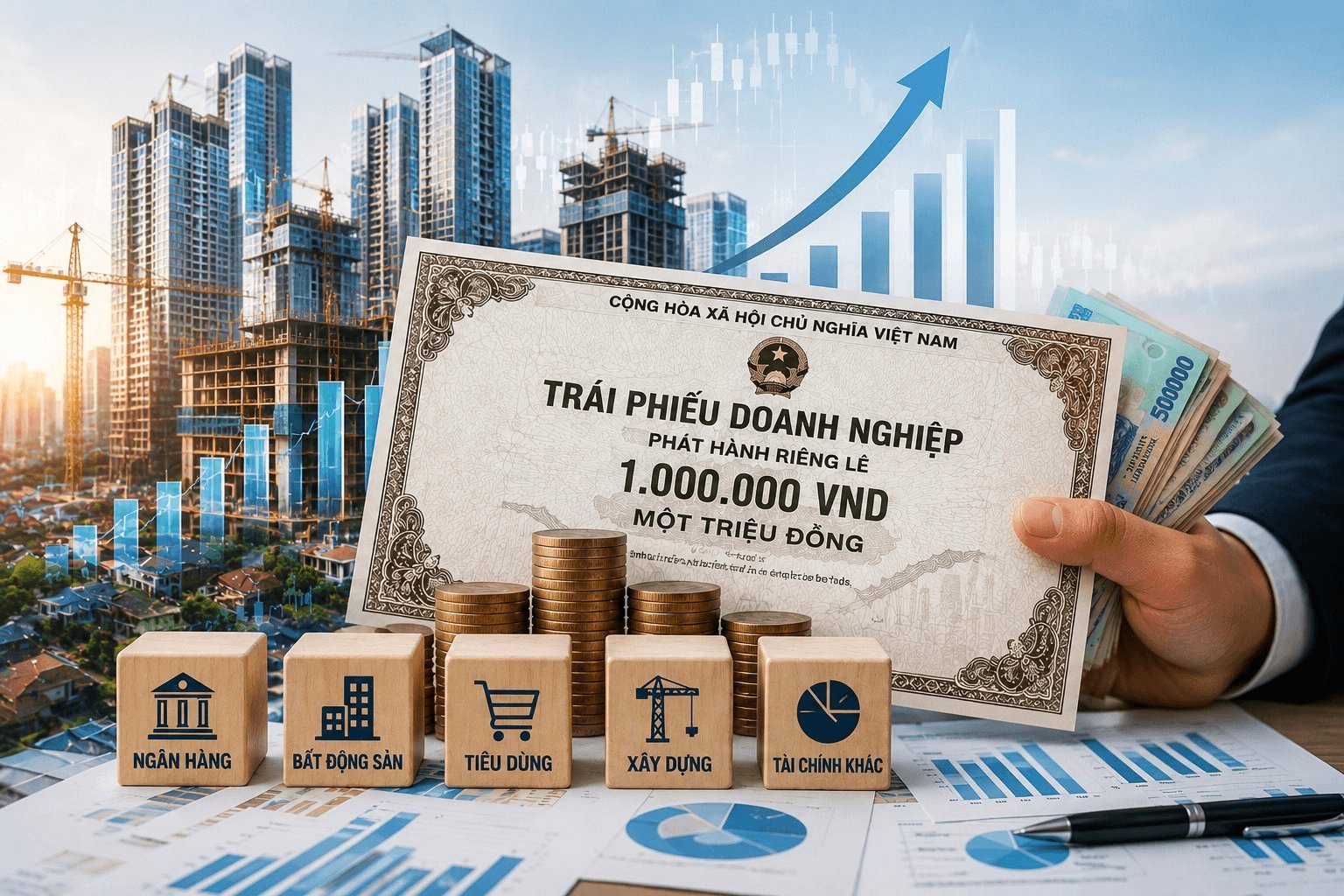 Trái phiếu bất động sản: Lãi suất tăng, bài toán dòng tiền cuối năm thêm căng
