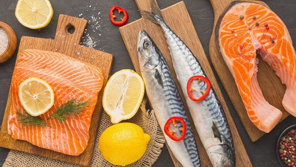Các loại cá béo rất giàu acid béo omega-3