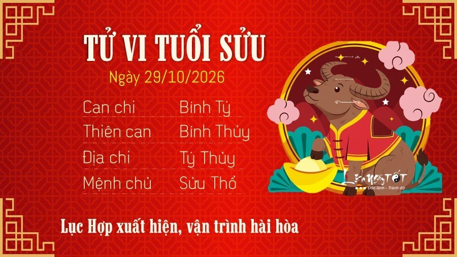2 Tu vi hang ngay 29-10-2026 - Suu