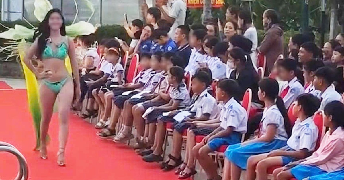 Ban tổ chức Hoa hậu Du lịch bản sắc Việt Nam xin lỗi sau sự cố học sinh xem phần thi áo tắm