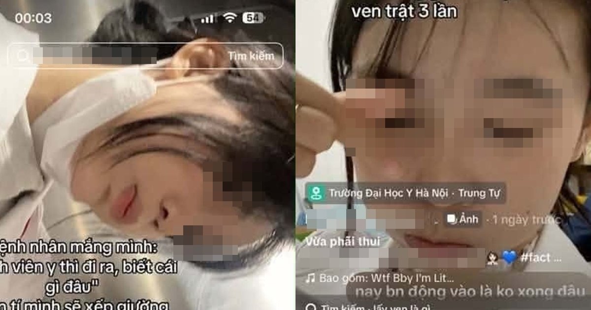 CĐM tìm ra nữ sinh ngành Y "khoe cách xử lý bệnh nhân" phản cảm: Lấy ven trật 3 lần, xếp giường trong góc?