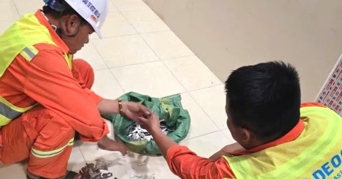 Xác định xe đầu kéo làm rơi kim loại khiến nhiều ô tô hỏng lốp trên cao tốc Đà Nẵng - Quy Nhơn