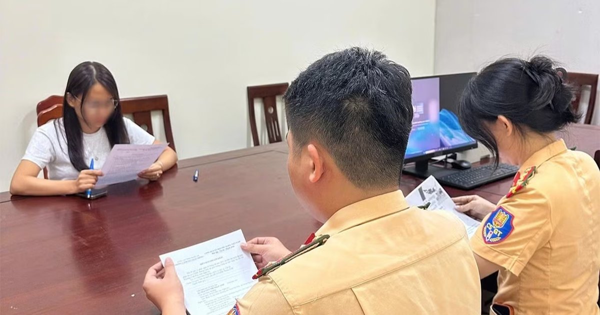 Thi trượt lái xe rồi bịa chuyện "đút lót, bao đậu", nữ học viên ở Nghệ An bị phạt tiền
