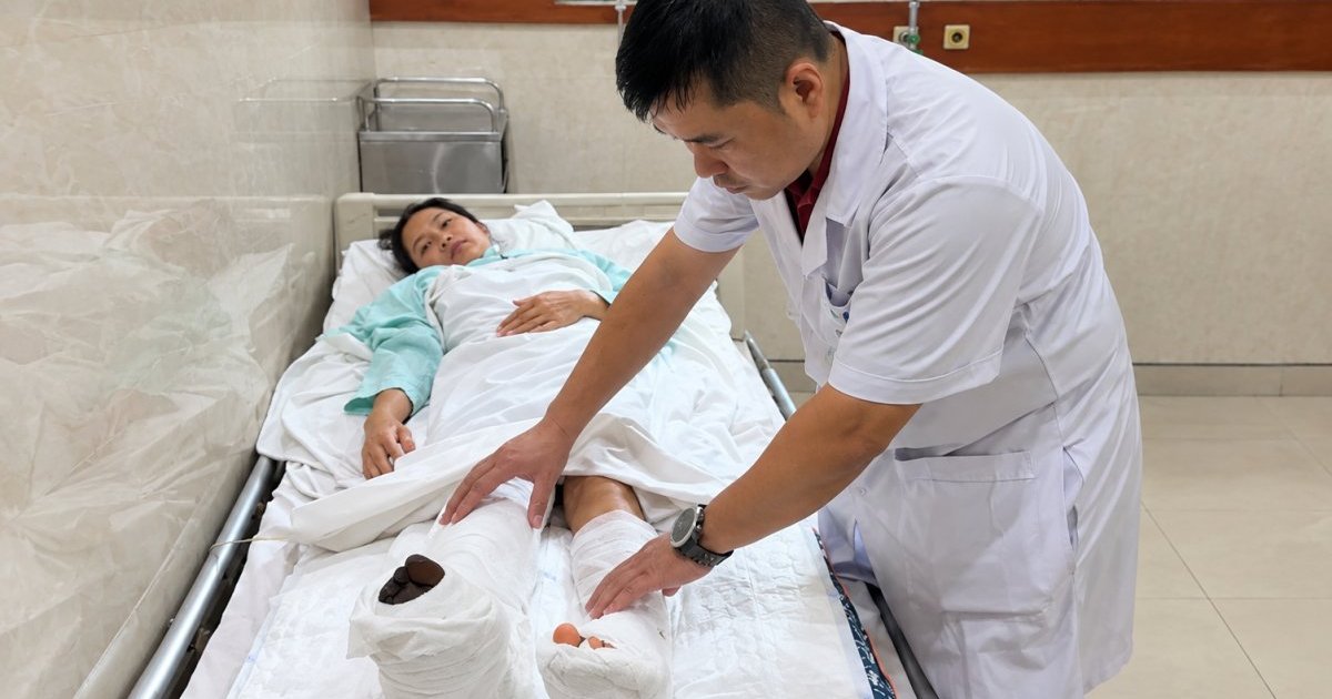 Cô giáo xả thân cứu bé 2 tuổi khỏi xe tải, đối mặt nguy cơ mất chân, 2 con nhỏ vẫn ngóng mẹ về