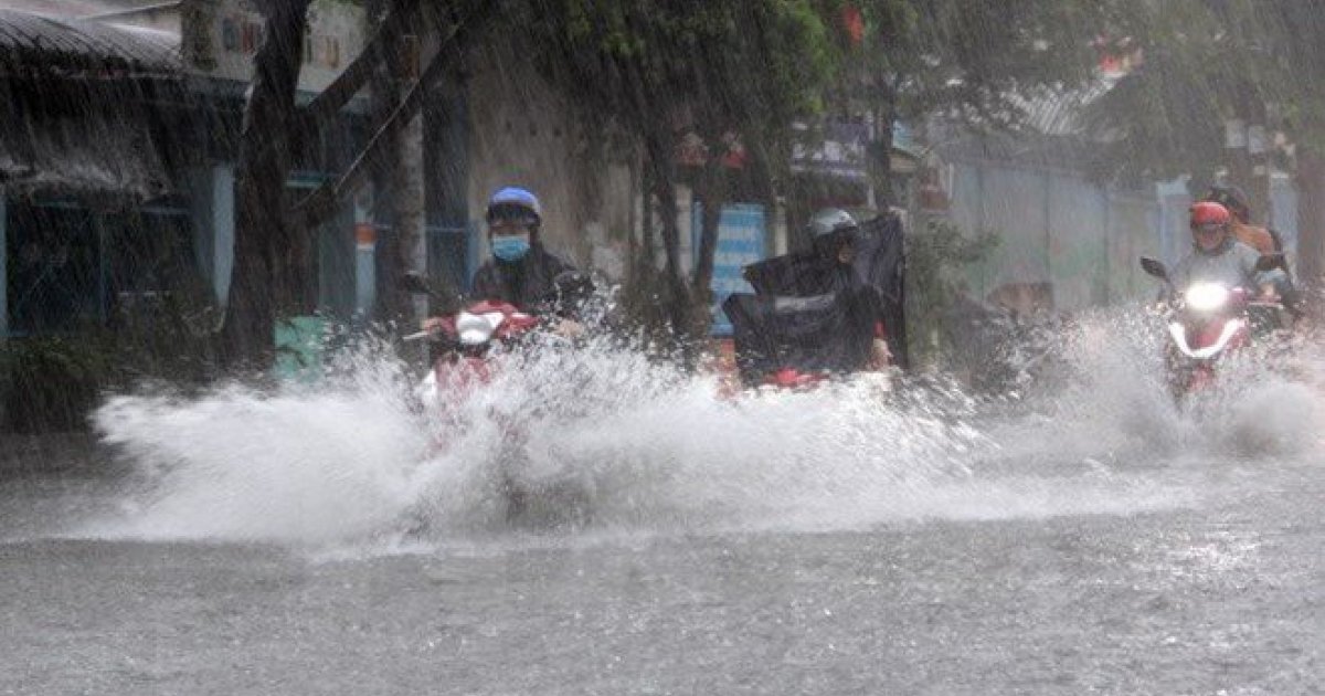 Những tỉnh thành Trung Bộ, Nam Bộ sắp hứng đợt mưa lớn kéo dài 3 ngày liên tiếp