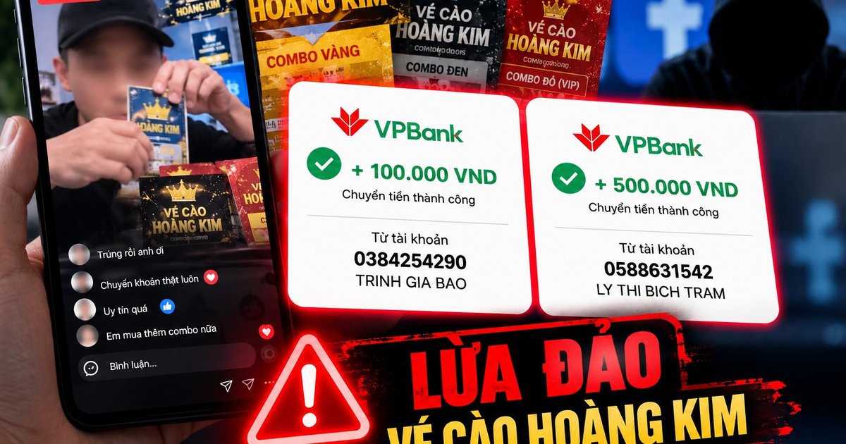 Ai từng nhận tiền từ 100.000-500.000 đồng qua 2 tài khoản VPBank này, khẩn trương trình báo công an