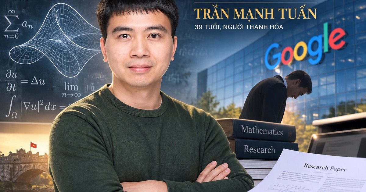 Chân dung Giáo sư toán 39 tuổi người Thanh Hóa, Trần Mạnh Tuấn: Giải bài toán làm thế giới bó tay suốt một thập kỷ và cái cúi đầu từ gã khổng lồ Google