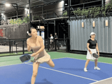 Vũ Thúy Quỳnh chơi pickleball khi mới mang thai, chính thức lên tiếng lý do giữ kín tin vui