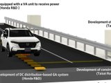 Honda phát triển đường sạc không dây, ô tô điện có thể vừa chạy vừa sạc nhanh