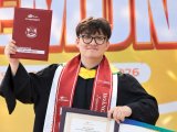 Từng bỏ học đi xuất khẩu lao động, chàng trai Phú Thọ trở thành thủ khoa ở tuổi 27