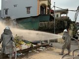 Công an xác minh vụ nghi rò rỉ hóa chất khiến 40 người nhập viện ở Hà Nội