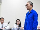 Hình ảnh cựu Phó Chủ tịch UBND tỉnh Thanh Hóa Lê Đức Giang hầu tòa tại Hà Nội
