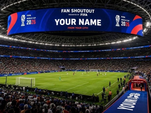 FIFA tung dịch vụ cho fan "đu trend" đưa tên lên màn hình LED World Cup giá gần 2 triệu