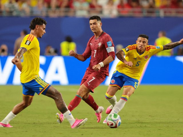 Ronaldo tịt ngòi, Bồ Đào Nha chia điểm với Colombia và vào nhánh đấu khó