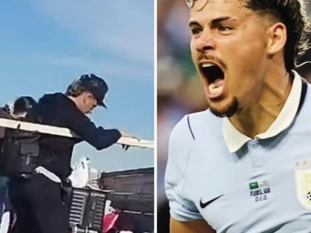 Trở về sau World Cup, tuyển thủ Uruguay gây xúc động khi được cha đón bằng xe tải cũ